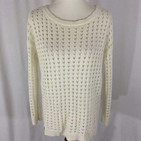 Valette Ivory Long Sleeve Sweater - Picture 1 of 7